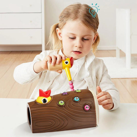 FeedingBird™ - Jouets magnétique attrape - ver | Jeux enfants - Eauviveshop.com